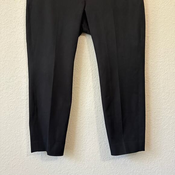 J. CREW Cameron Pants Black Slim Ankle Straight Leg Trouser Preppy - Picture 4 of 13
